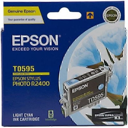 Epson T05959 Light Cyan Ink Cartridge - Stylus Photo R2400 (C13T059590)