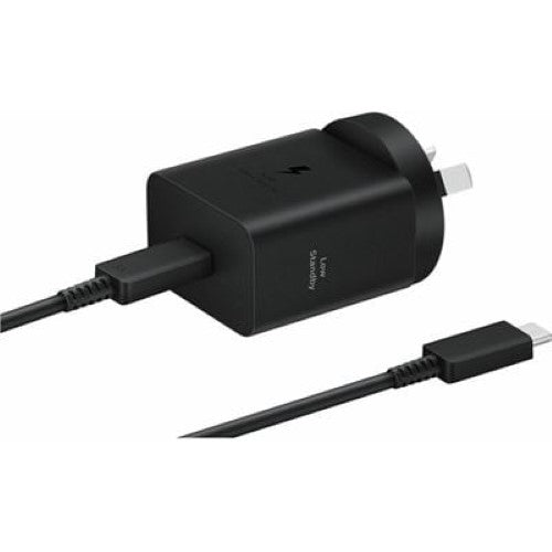 Samsung AC POWER ADAPTOR - 45W, USB-C TO USB-C CABLE (BLACK) (EP-T4511XBEGAU)