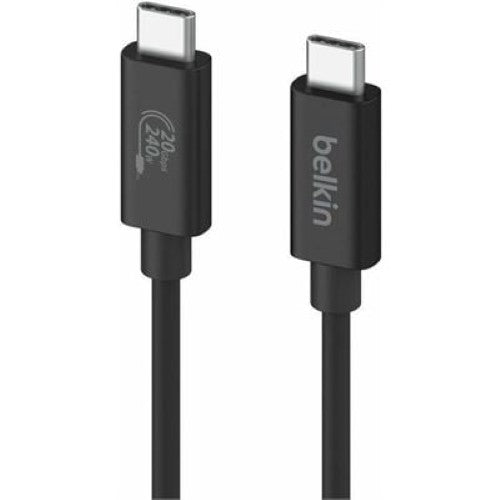 Belkin CONNECTUSB4 240W, 20GBPS 2M CABLE (INZ004BT2MBK)