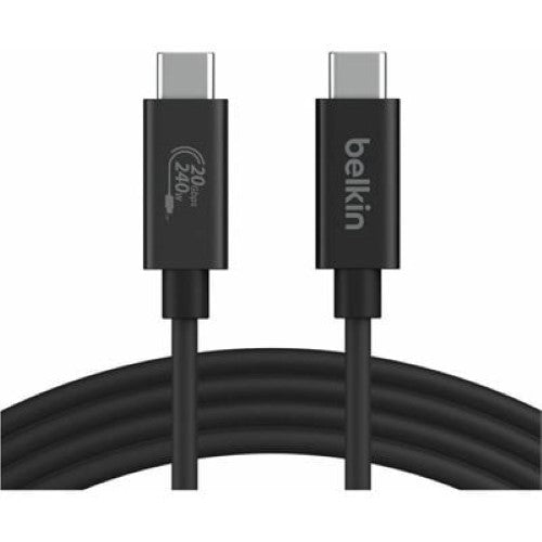 Belkin CONNECTUSB4 240W, 20GBPS 2M CABLE (INZ004BT2MBK)