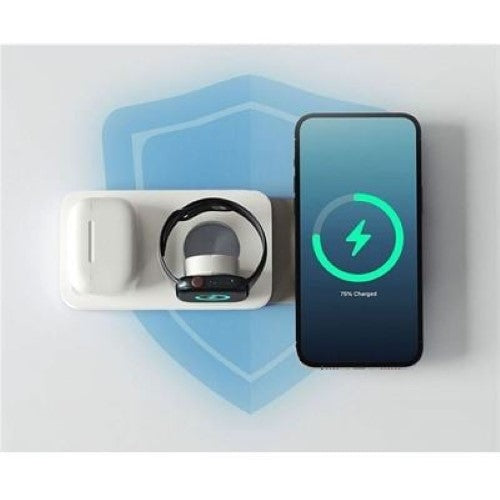Alogic JRNY SWIV 3-1 WL CHRG STATION (JWCP31WH)