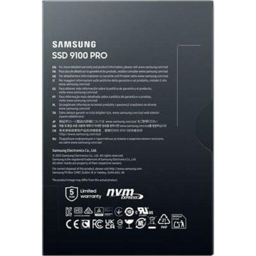 9100 PRO M.2 4TB 14.800MB/13.400MB