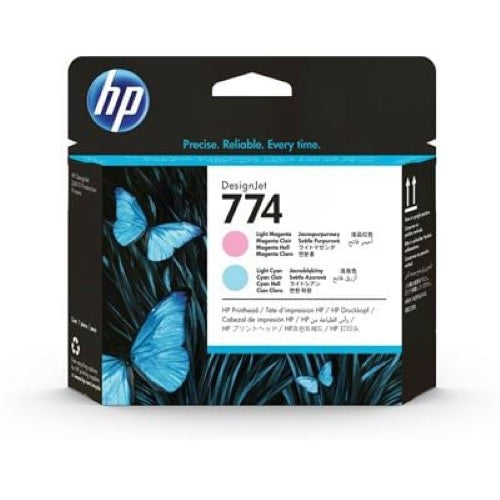 HP 774 Light Magenta/Light Cyan DesignJet Printhead (P2V98A)