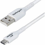 3m USB-A to USB-C Charging Cable White