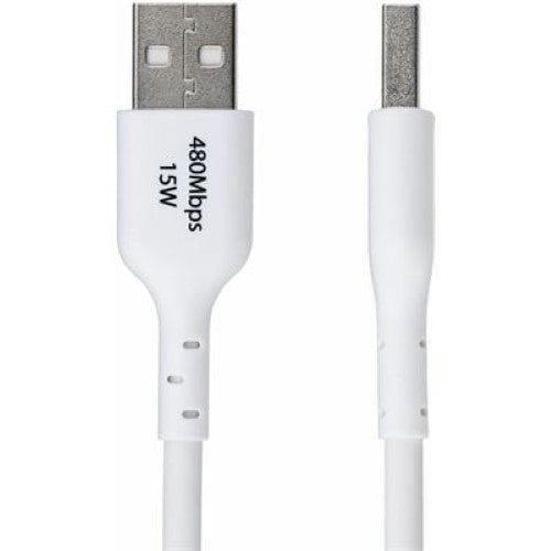 3m USB-A to USB-C Charging Cable White