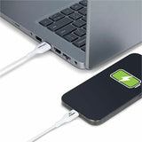 3m USB-A to USB-C Charging Cable White