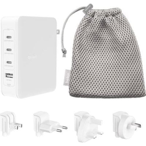 BoostCharge 140W Travel 4-Port GaN Wall