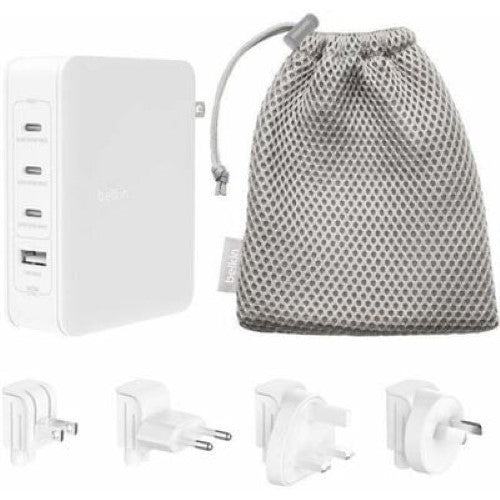 BoostCharge 140W Travel 4-Port GaN Wall