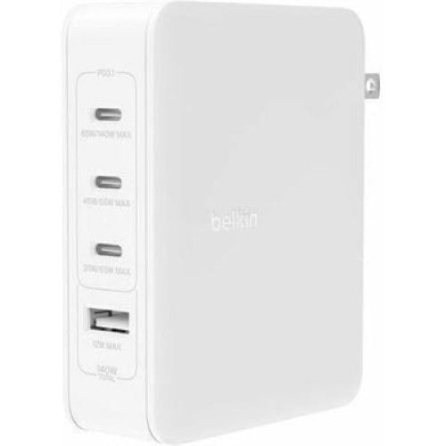 BoostCharge 140W Travel 4-Port GaN Wall