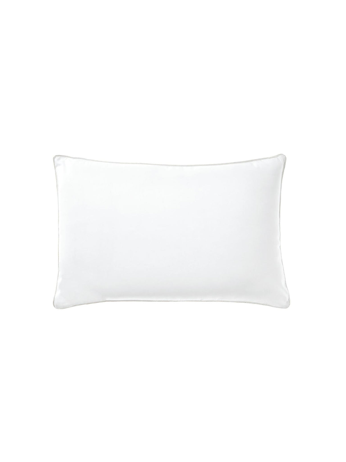 Comfy Pillow by Savona in white, 48x73cm, features breathable microfibre and soft polyester fill for ultimate sleeping comfort.