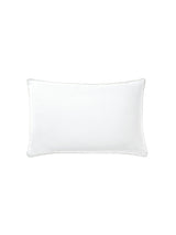 Comfy Pillow by Savona in white, 48x73cm, features breathable microfibre and soft polyester fill for ultimate sleeping comfort.