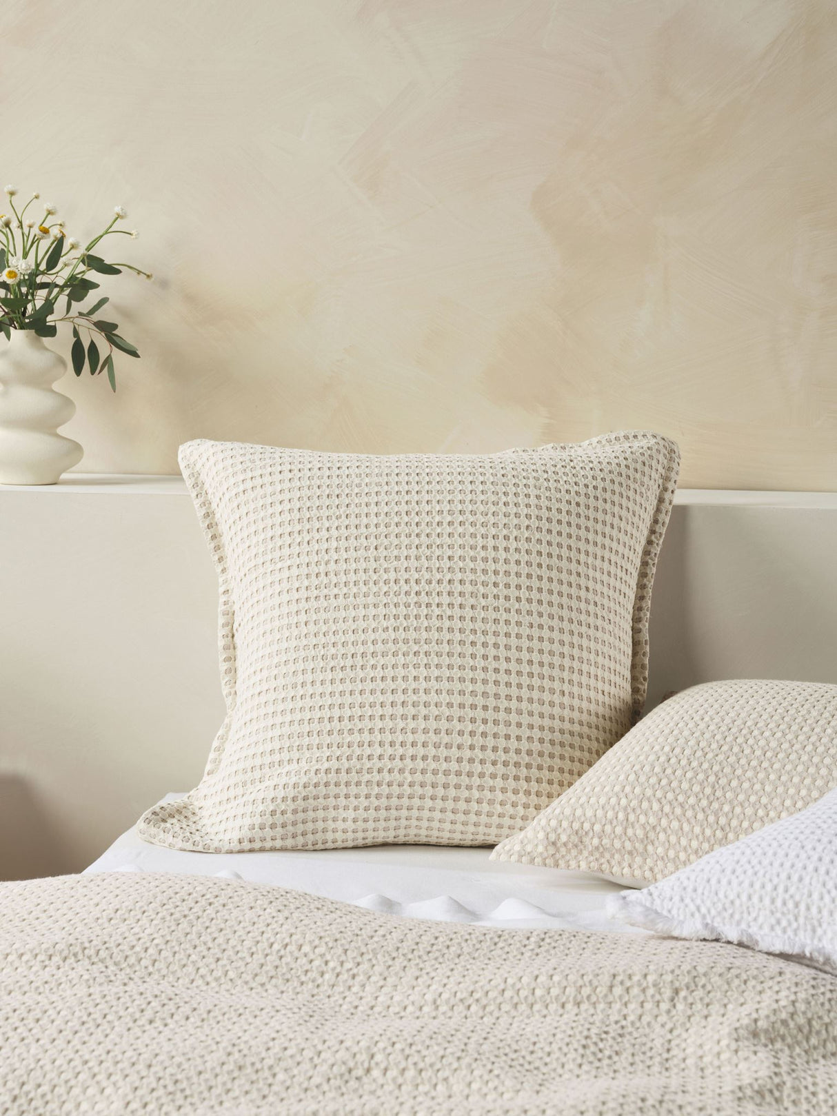 Cotswold Duvet Cover Set by Savona - Oat - Super King