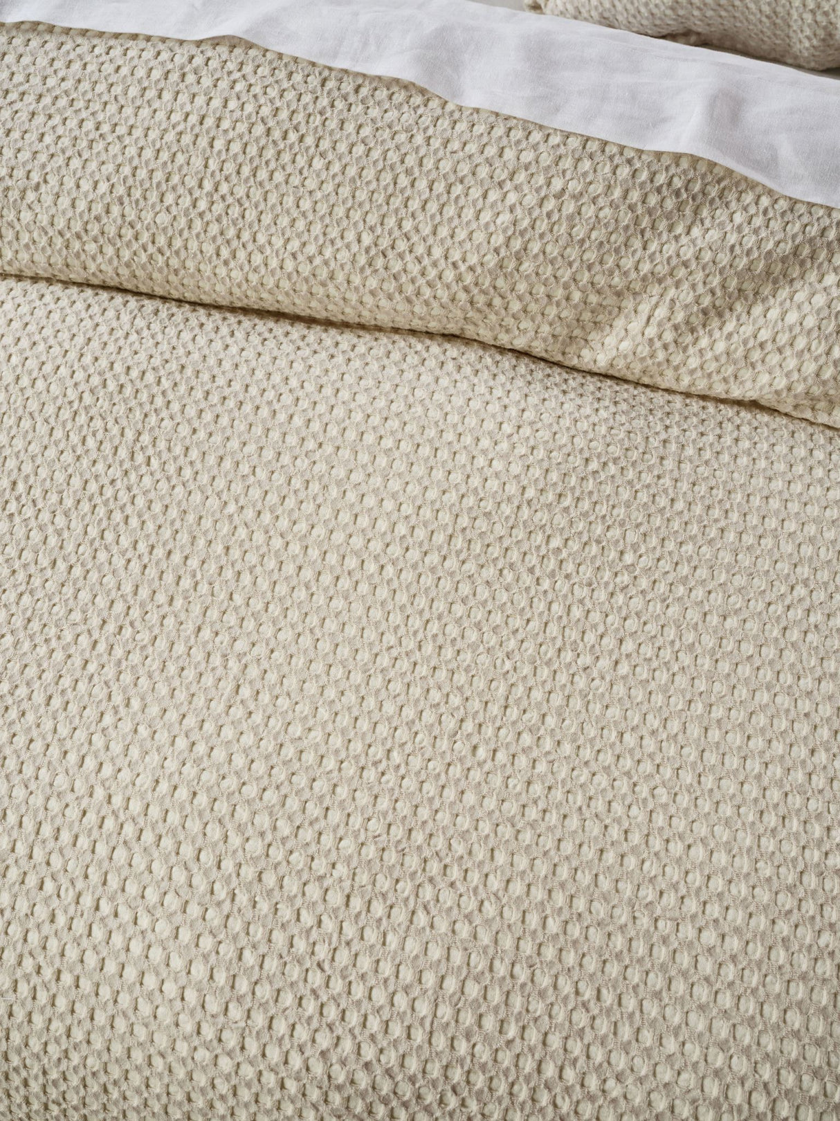 Cotswold Duvet Cover Set by Savona - Oat - Super King