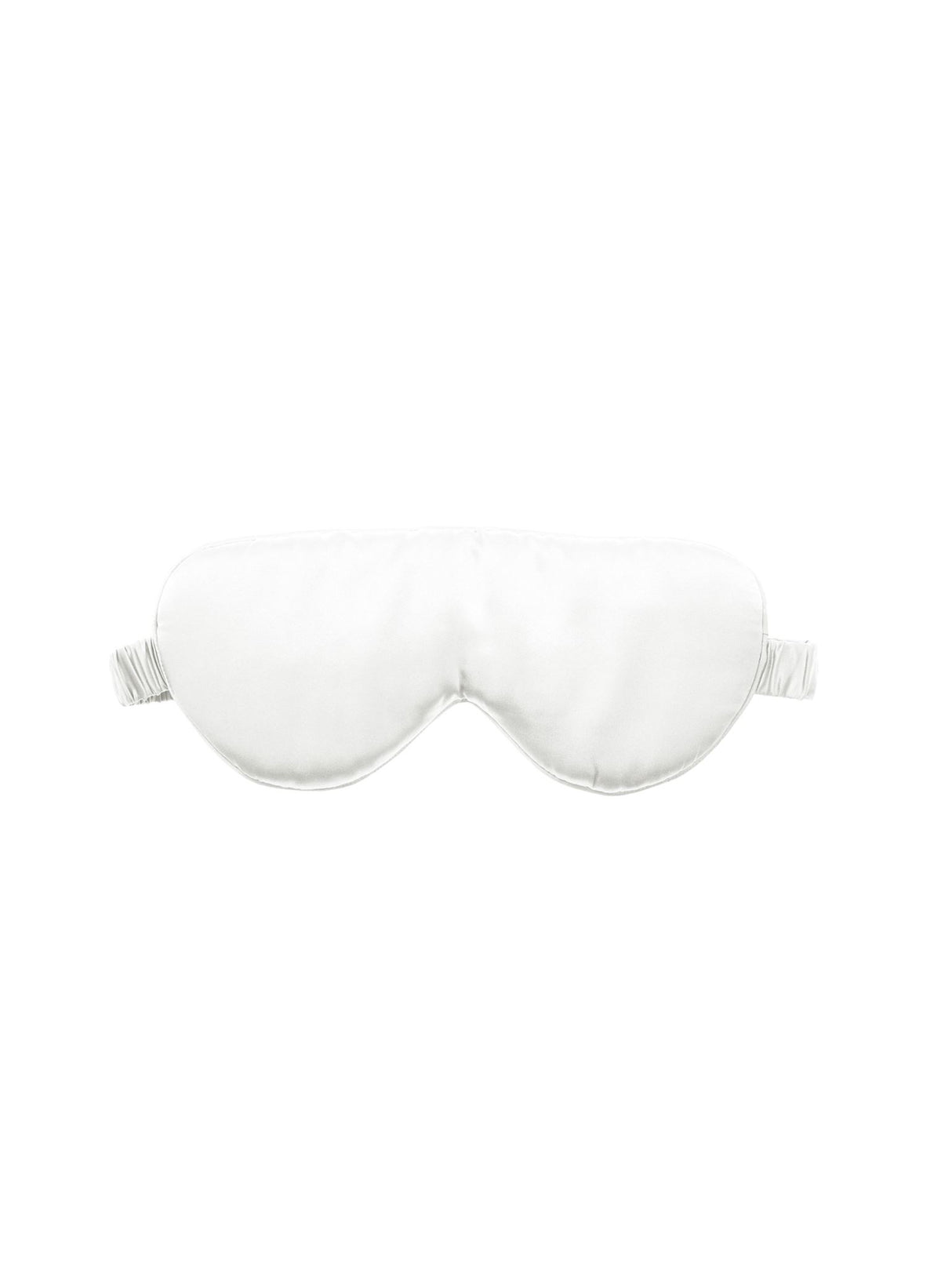 Silk Sleep Mask by Savona - One Size- WHITE