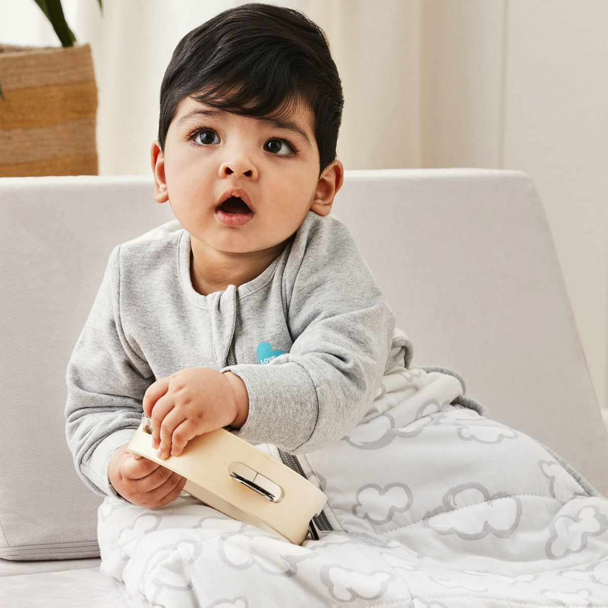 Love to DreamSleep Bag™ Warm 2.5 TOG - Daydream Grey - 6 - 18M