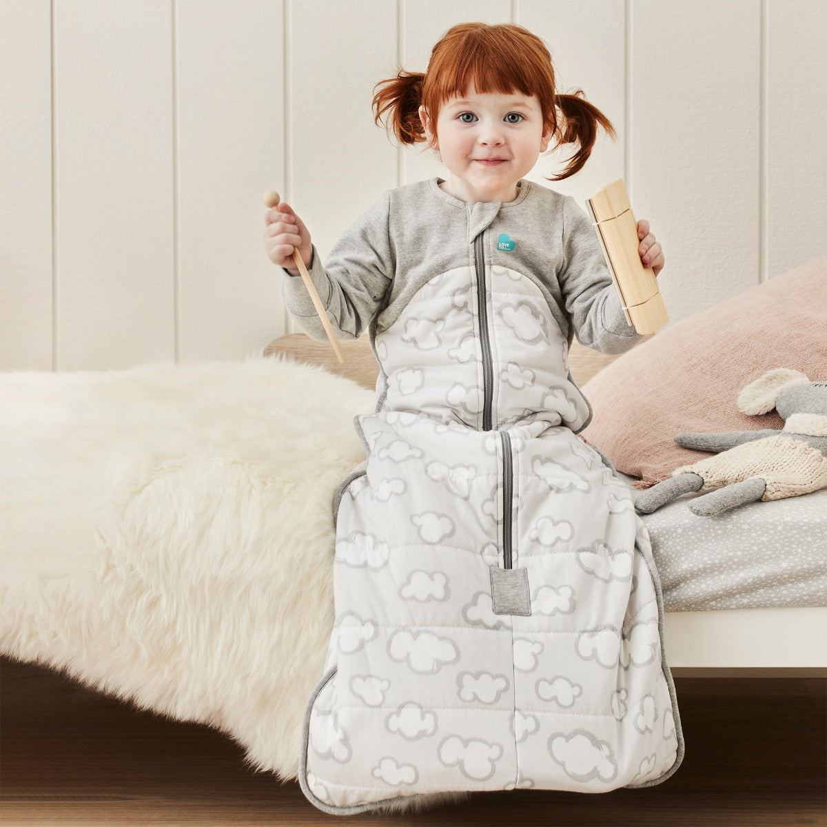 Love to DreamSleep Bag™ Warm 2.5 TOG - Daydream Grey - 6 - 18M