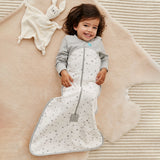Love to Dream Sleep Bag™ Organic Long Sleeve 1.0 TOG - Stellar White - 6-18m