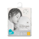 Love to Dream Sleep Bag™ Organic Long Sleeve 1.0 TOG - Stellar White - 6-18m