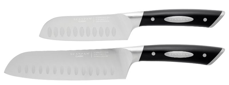 Santoku Knife Set - Scanpan Classic (2 Pce)