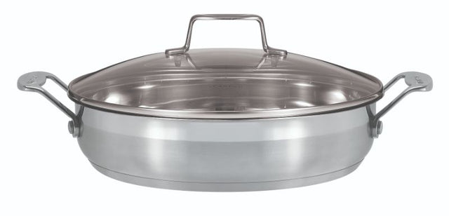 Masterchef Scanpan Chef Pan Scanpan Impact 28cm 18/10 Stainless Steel – SmartfoxNZ
