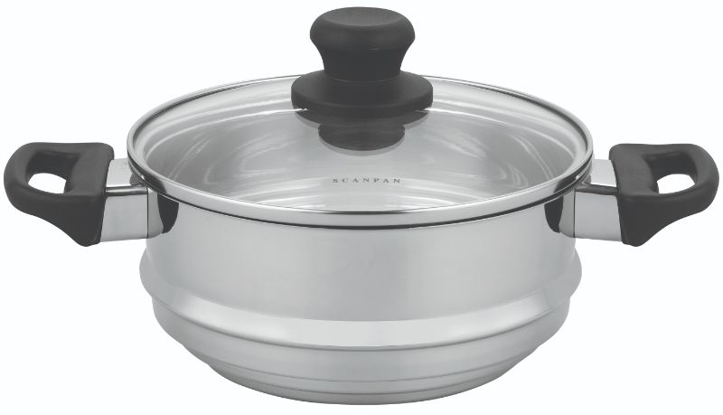 Steamer With Lid  - Scanpan Classic Inox (16/18/20cm)