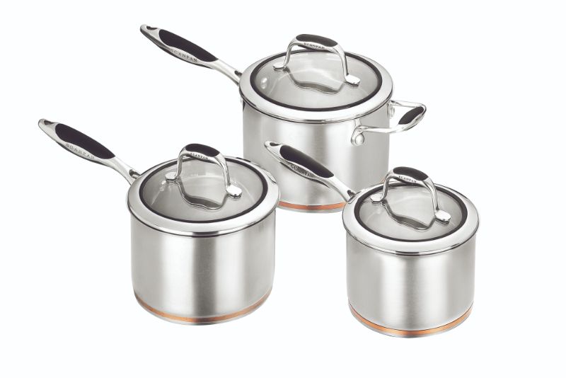 Saucepan Set - Scanpan Coppernox (3 Piece)