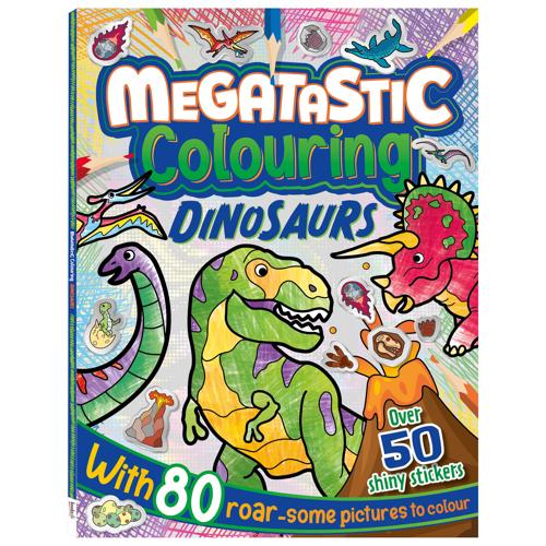 MEGATASTIC Colouring: Dinosaurs