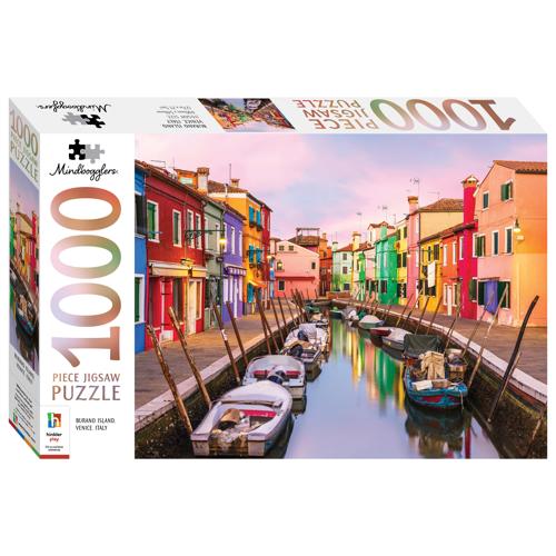 Mindbogglers 1000pc Jigsaw - Burano Is, Venice ITL