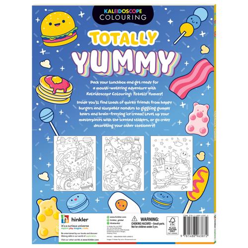 Colouring Scented Stickers Totally Yummy - Kaleidoscope