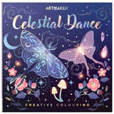 Art Maker Celestial Dance Colouring Book Square