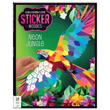 Sticker Mosaics Neon Jungle - Kaleidoscope