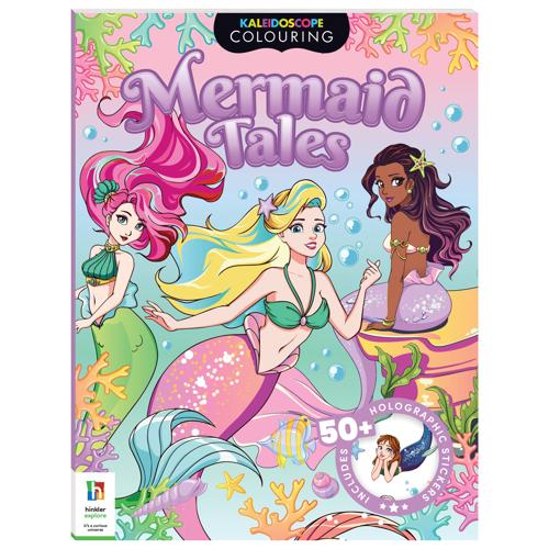 Sticker Colouring Mermaid Tales - Kaleidoscope