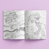 Sticker Colouring Mermaid Tales - Kaleidoscope