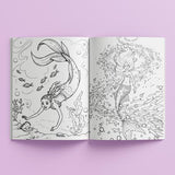 Sticker Colouring Mermaid Tales - Kaleidoscope
