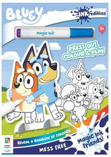Inkredibles Bluey Magic Ink Press Out Characters