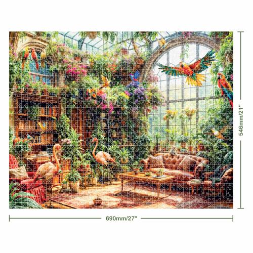 Mindbogglers Artisian 1000pc Jigsaw - Glasshouse