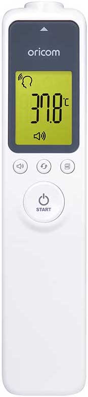 Oricom Non-Contact Infrared Thermometer - White