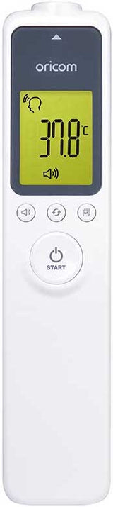Oricom Non-Contact Infrared Thermometer - White