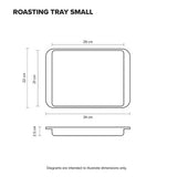 Stainless Steel Roasting Tray 5-Ply Scanpan Elektra 29 x 21 x 2.5cm