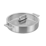 Stainless Steel Chef Pan with Lid Scanpan Elektra 32cm