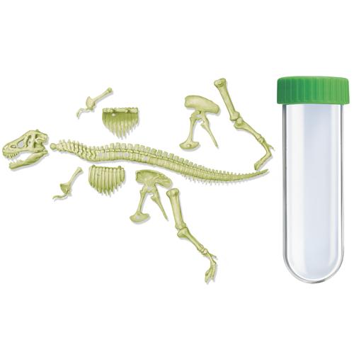 Glowing T-Rex Skeleton
