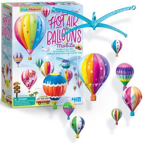 Paint Your Own Hot Air Balloons Mobile