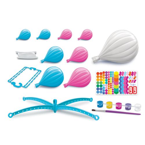 Paint Your Own Hot Air Balloons Mobile