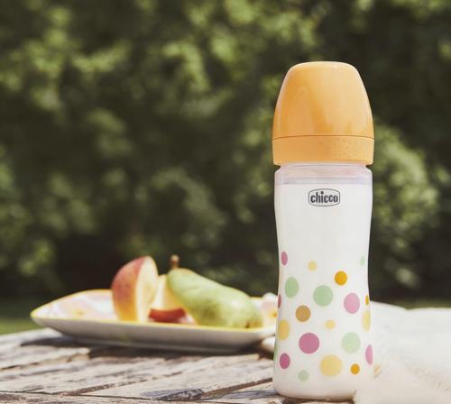 CHICCO PERFECT EASY PP 250ML MEDIUM FLOW GIRL