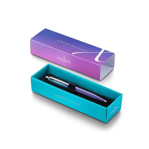 SHEAFFER EXPRESSIONS VFM GRADIENT BLUE/CHROME BALLPOINT