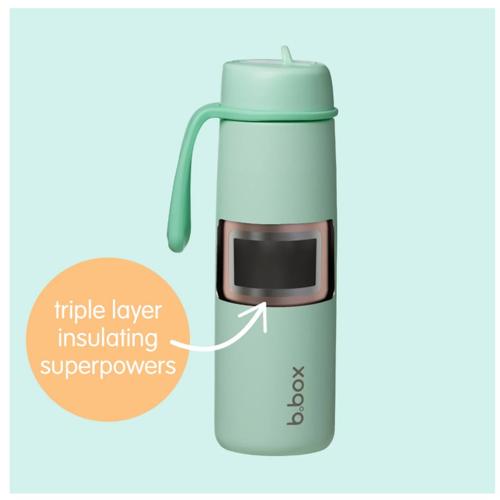 B.BOX INSULATED FLIP TOP BOTTLE 690ML LAGOON