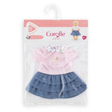 Corolle Ruffle Skirt and Tshirt 30cm