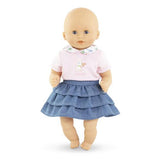 Corolle Ruffle Skirt and Tshirt 30cm