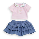 Corolle Ruffle Skirt and Tshirt 30cm