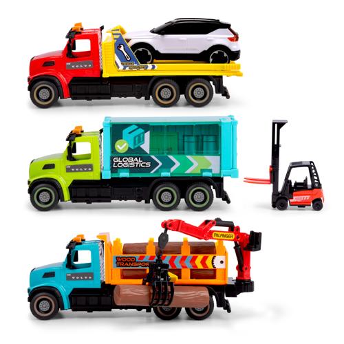Heavy Road Trucks 3 Asst 22cm